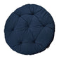 Frendorf | Solid Circular Chair Pad 40x5cm - Bequemes Baumwollkissen für stilvolle und unterstützende Sitzgelegenheiten