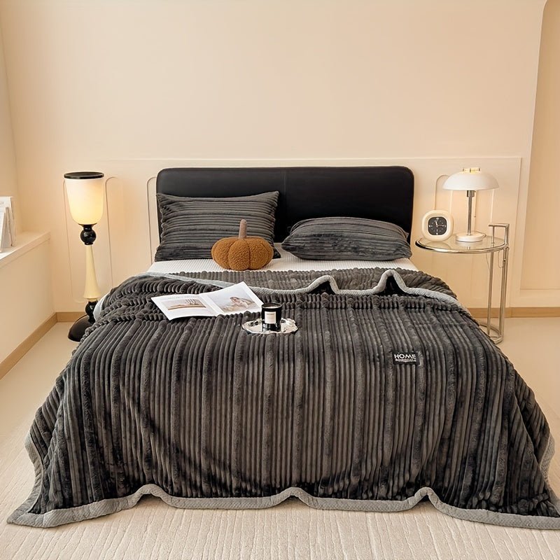 Frendorf | Weiche Fleece-Decke zum Kuscheln auf der Couch
