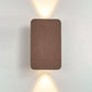 Frendorf | ZenLuxe Nordic Design LED Wandleuchte | Modernes Aluminium | Flaches Panel | Energiesparend | Dekolampe für Wohnzimmer &amp; Büro
