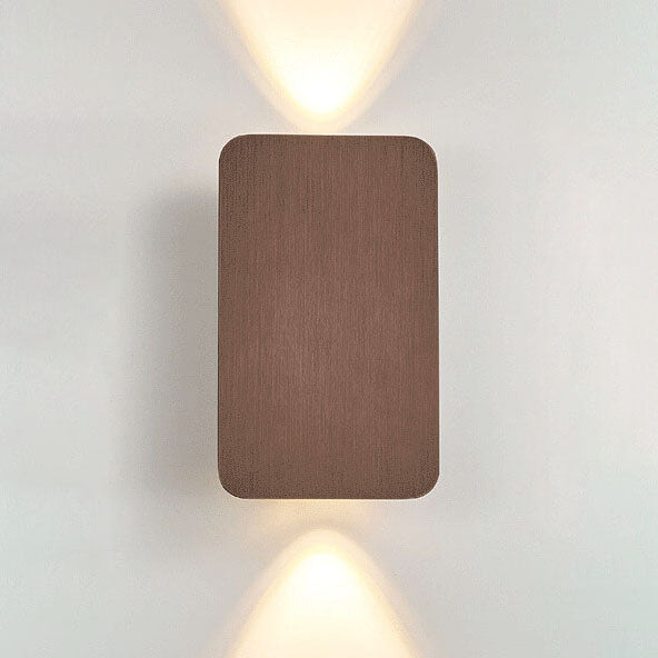 Frendorf | ZenLuxe Nordic Design LED Wandleuchte | Modernes Aluminium | Flaches Panel | Energiesparend | Dekolampe für Wohnzimmer &amp; Büro