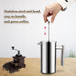 Kaffeemaschine French Press Edelstahl Espresso-Kaffeemaschine