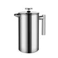 Kaffeemaschine French Press Edelstahl Espresso-Kaffeemaschine