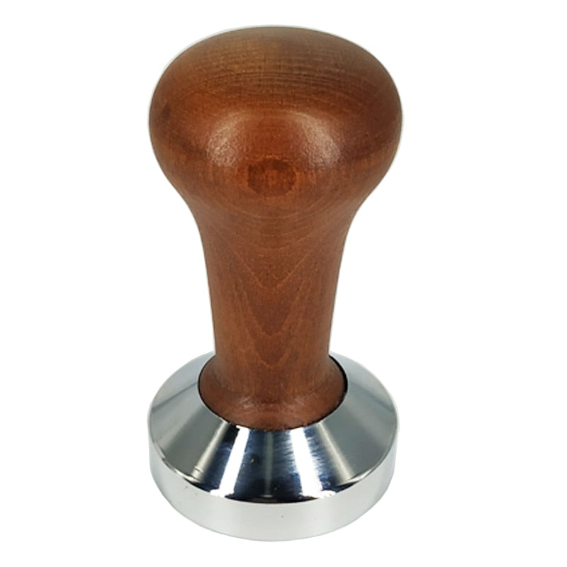 Frendorf | Kaffee Tamper Holzgriff Barista Espresso Maker Handgemachter Grinder