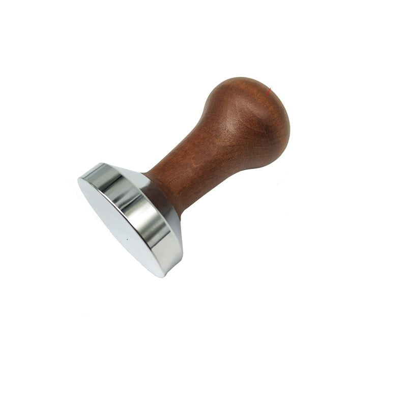 Frendorf | Kaffee Tamper Holzgriff Barista Espresso Maker Handgemachter Grinder