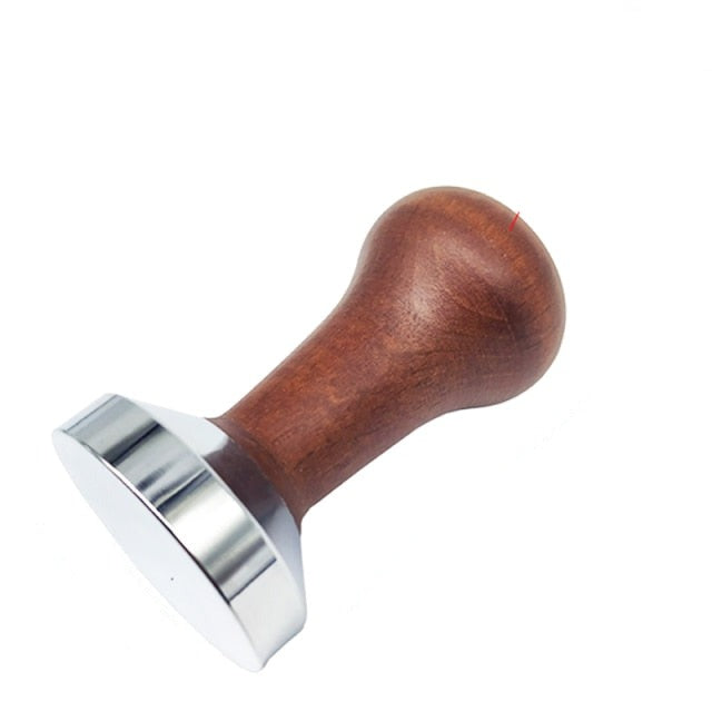 Frendorf | Kaffee Tamper Holzgriff Barista Espresso Maker Handgemachter Grinder