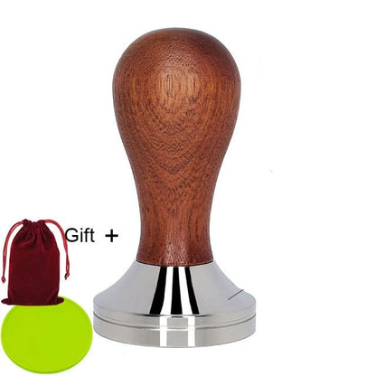 Kaffeetamping Holzgriff Barista Espresso Maker Handgemachter Grinder