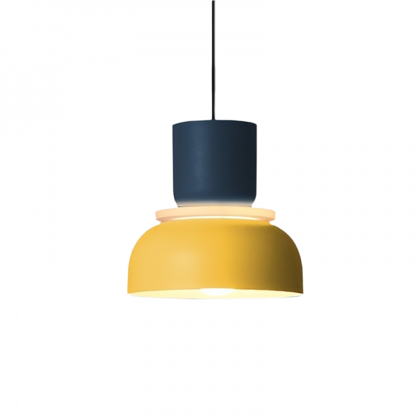 Frendorf | NordicGlow Moderne Pendelleuchte | Skandinavisches Design | Farbige Akzente | Dimmbar | Ideal für Esszimmer & Wohnzimmer