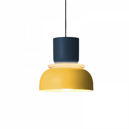 Frendorf | NordicGlow Moderne Pendelleuchte | Skandinavisches Design | Farbige Akzente | Dimmbar | Ideal für Esszimmer & Wohnzimmer