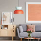 Frendorf | NordicGlow Moderne Pendelleuchte | Skandinavisches Design | Farbige Akzente | Dimmbar | Ideal für Esszimmer & Wohnzimmer