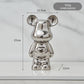 Bunte Keramikbären-Skulptur und Statue Sparschwein Schreibtischornament