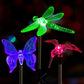 Solar-LED-Gartenleuchten „Bunte Fliegen“