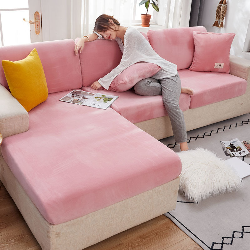 Bunte Hochwertige Sitzkissenbezug Dicke Solide Sofaüberzüge Möbel Schoner