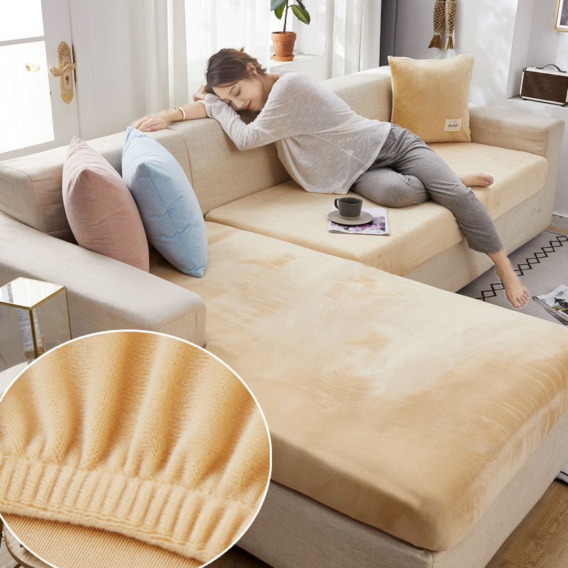 Bunte Hochwertige Sitzkissenbezug Dicke Solide Sofaüberzüge Möbel Schoner