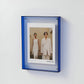 Farbiger transparenter Acrylrahmen für moderne Displays