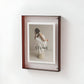 Farbiger transparenter Acrylrahmen für moderne Displays