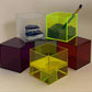 Bunte Acryl-Display-Aufbewahrungsbox