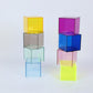 Bunte Acryl-Display-Aufbewahrungsbox