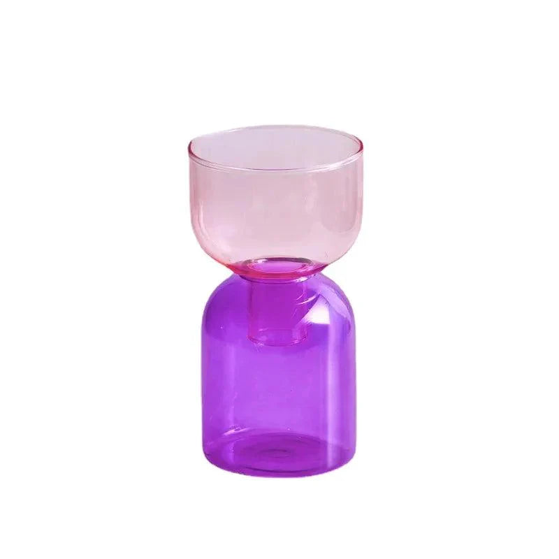 Glass Bodletop Zweiteilige Vase