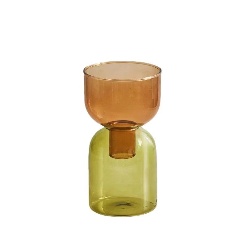 Glass Bodletop Zweiteilige Vase