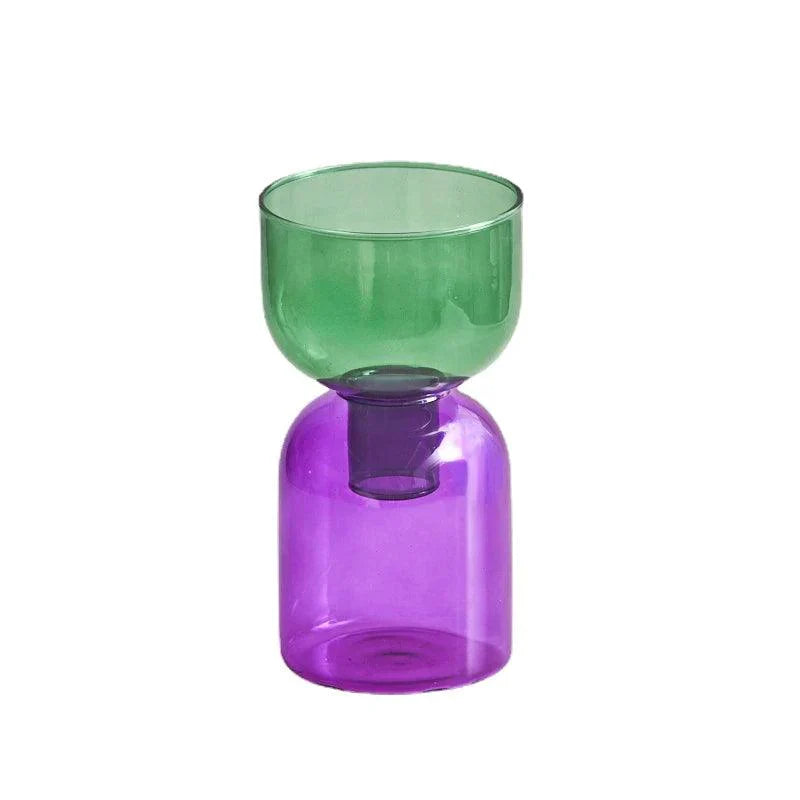 Glass Bodletop Zweiteilige Vase