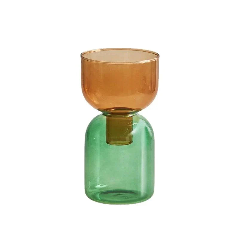Glass Bodletop Zweiteilige Vase