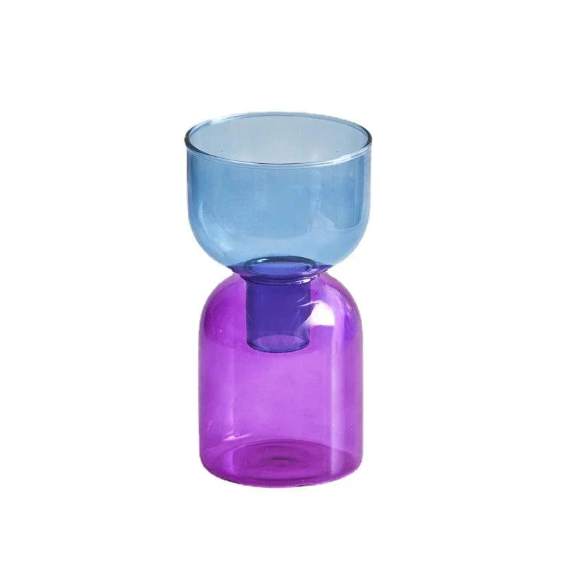 Glass Bodletop Zweiteilige Vase