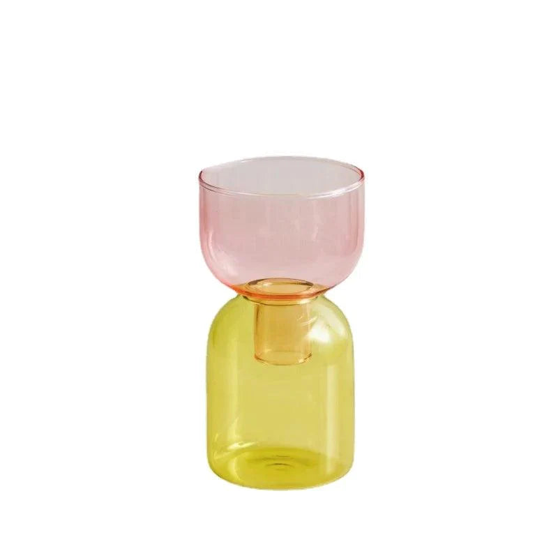 Glass Bodletop Zweiteilige Vase