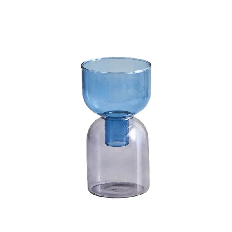 Glass Bodletop Zweiteilige Vase