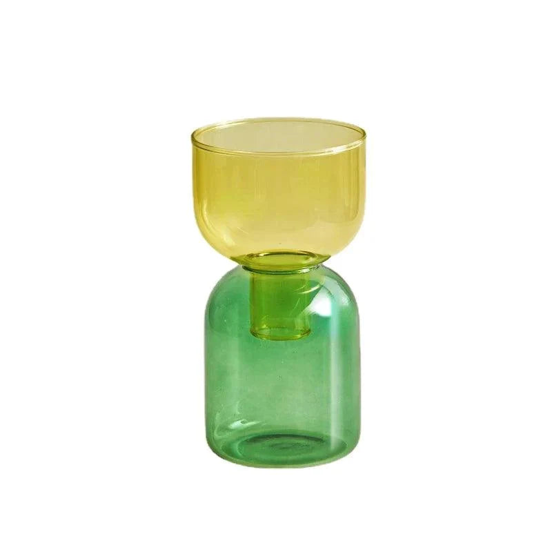 Glass Bodletop Zweiteilige Vase