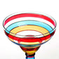 Bunte Margarita Cocktailglas