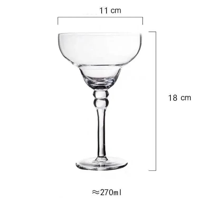 Bunte Margarita Cocktailglas