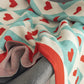 Bequeme & Gemütliche Herzen Sofa Decke
