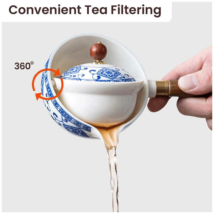 Frendorf | Gongfu-Teeset aus Porzellan - Zeitlose Eleganz, perfekter Tee