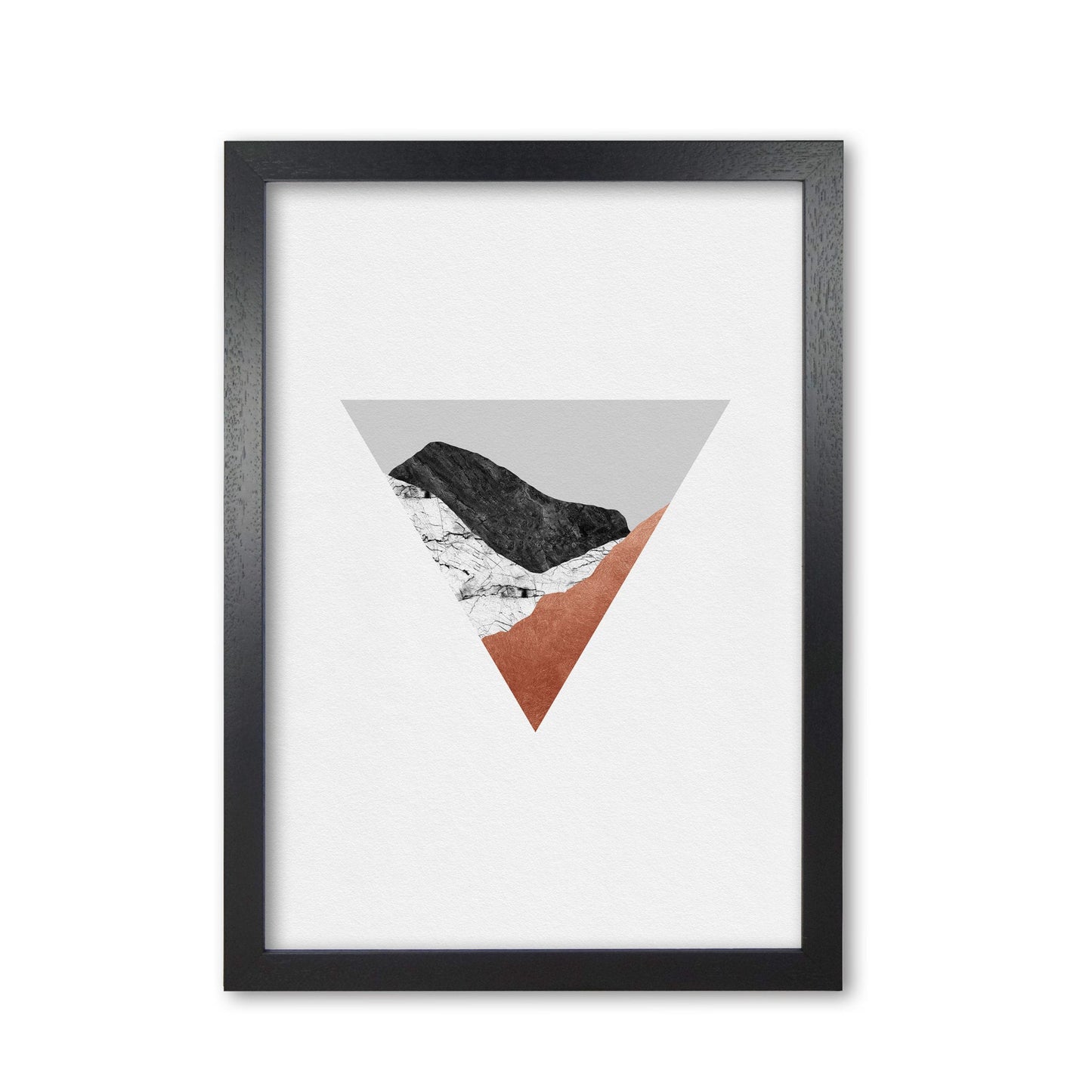 Kupfer Geometrisch II Druck