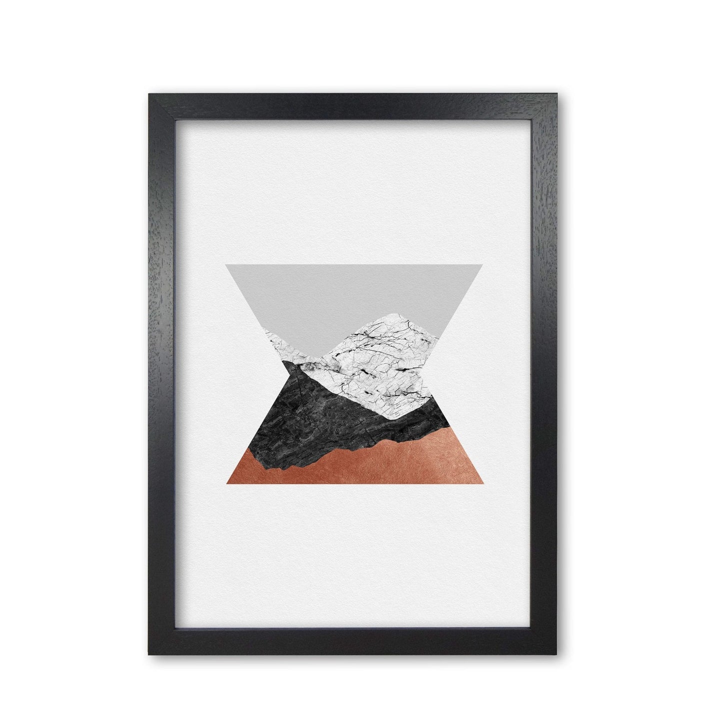 Kupfer Geometrisch IV Druck