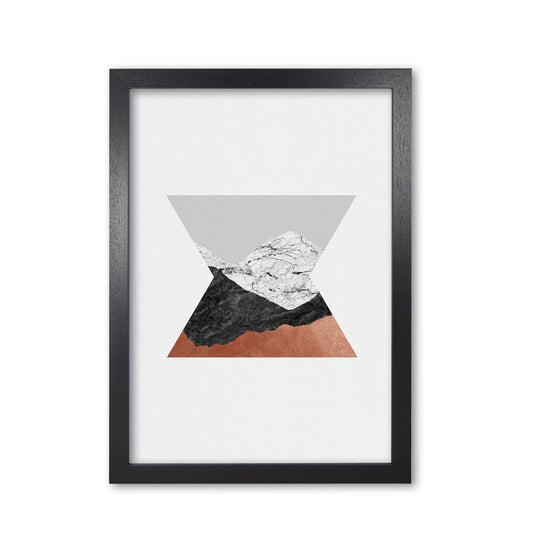 Kupfer Geometrisch IV Druck