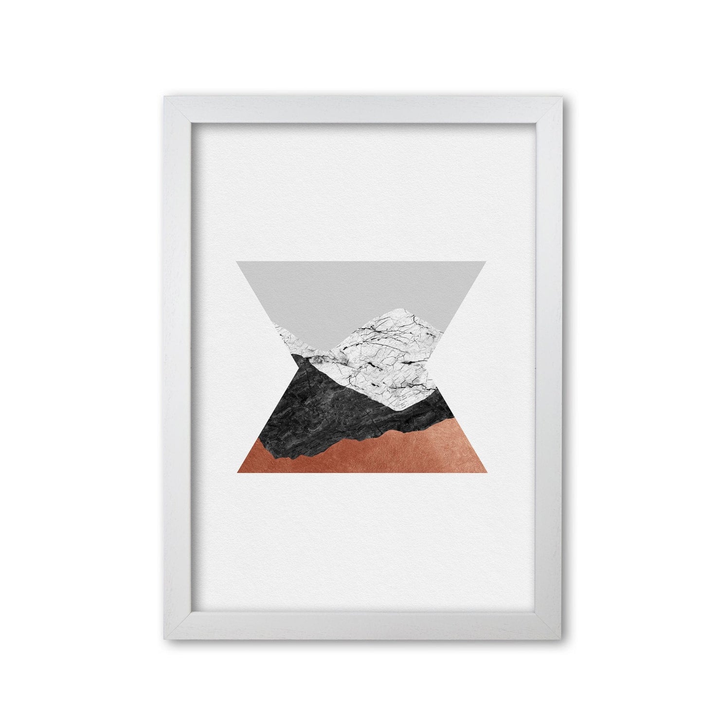 Kupfer Geometrisch IV Druck