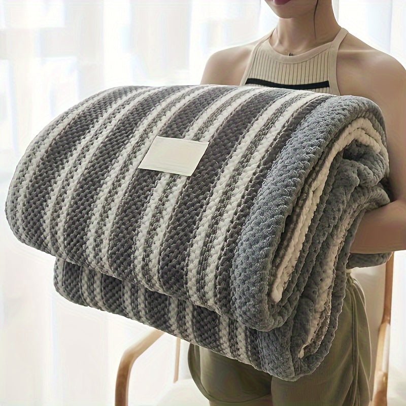 Frendorf | Warme Weichheit: Coral Fleece Decke, Ideal für alle Jahreszeiten