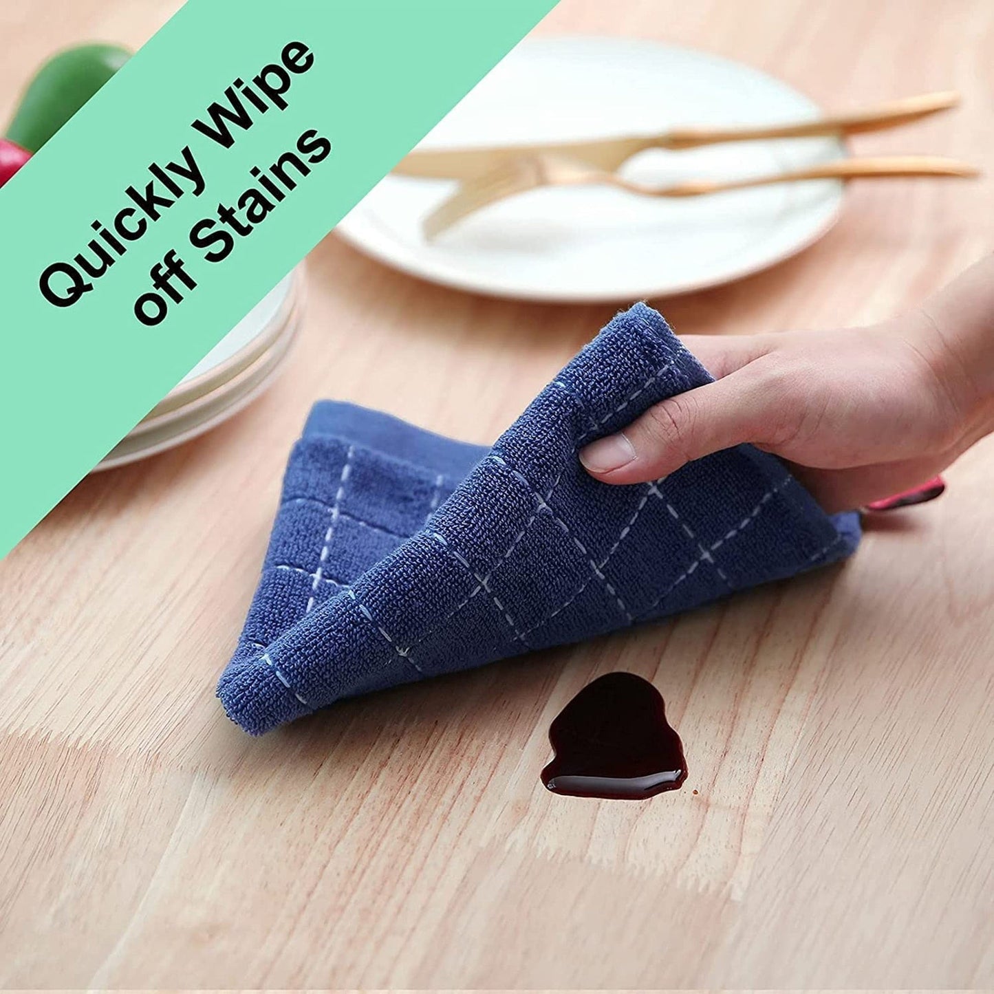 Frendorf | Baumwolle Geschirrtuch Zuhause Ultraweich Und Saugfähig Küchentuch