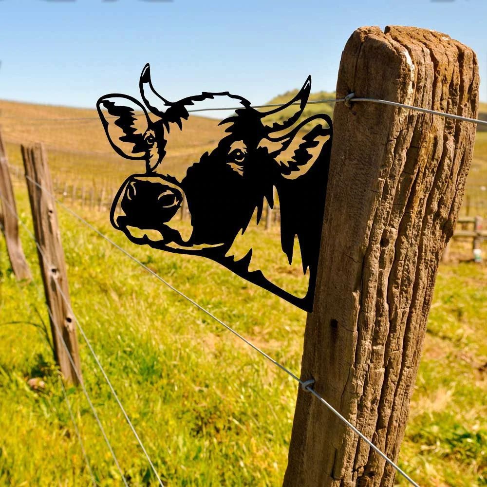 Frendorf | WildPost - Metall-Dyresilhuet-Zaunaufsätze