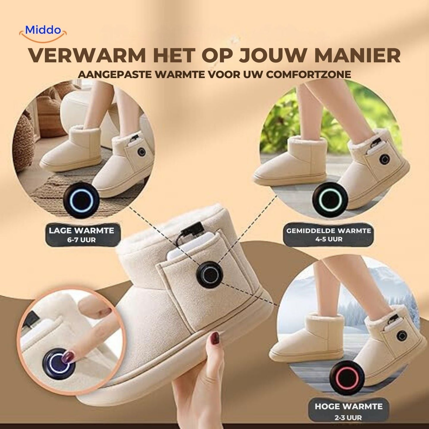 Frendorf | Heizbare Schuhe | Komfort, Stil & Wärme für Jeden Schritt!