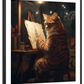 Frendorf | Maler Künstler Katze Wandkunst