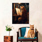 Frendorf | Maler Künstler Katze Wandkunst