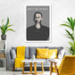 Frendorf | Die Schöne und das Biest Poster Musik Minimalistische Wandkunst