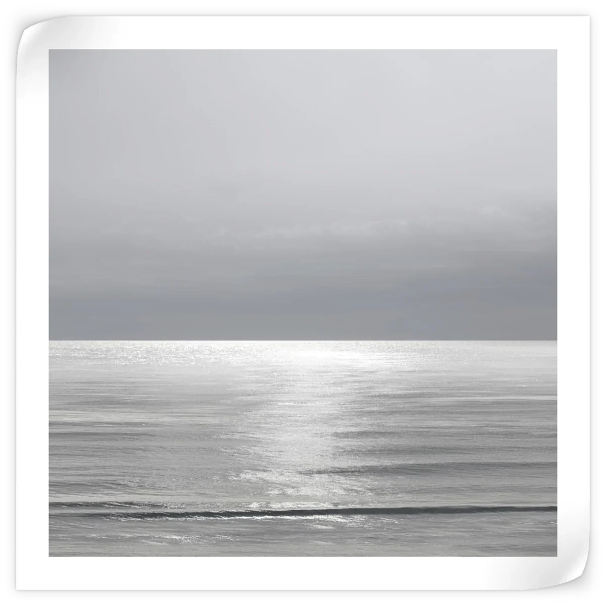 Frendorf | Moonlit Ocean Gray II Wandkunst