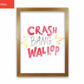 Crash Bang Wallop Aquarell Moderner Druck