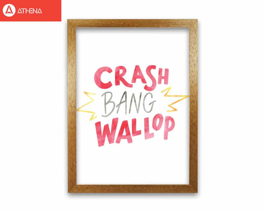 Crash Bang Wallop Aquarell Moderner Druck