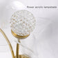 Elegante Goldblume LED-Wandleuchte für moderne Schlafzimmer