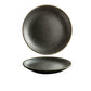 Frendorf | Kreativ Frosted Black Western Platte Einfache Mode Keramikplatte