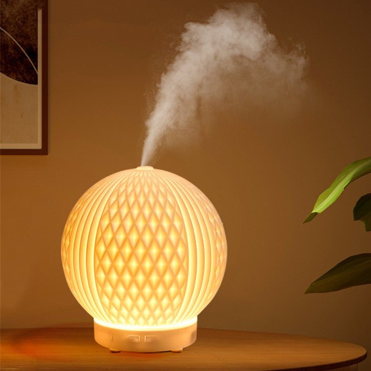 Kreativer runder Luftbefeuchter und Aromatherapiegerät